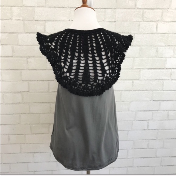 Free People sparrow crochet sleeveless top - Picture 3 of 7